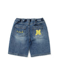 THISISNEVERTHAT THISISNEVERTHAT TNT MINIONS Denim Half Short Blue