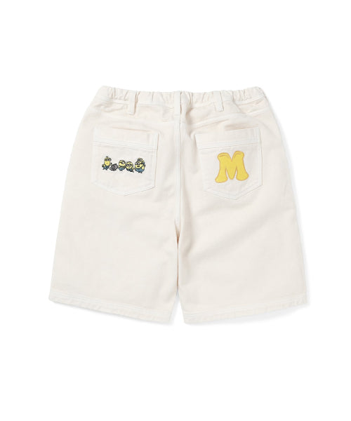 THISISNEVERTHAT THISISNEVERTHAT TNT MINIONS Denim Half Short Natural