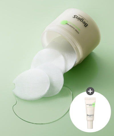 BEGINS Pore Clear Pads with Serum