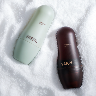 [SET] Firm pores & double elasticity ice roll serum