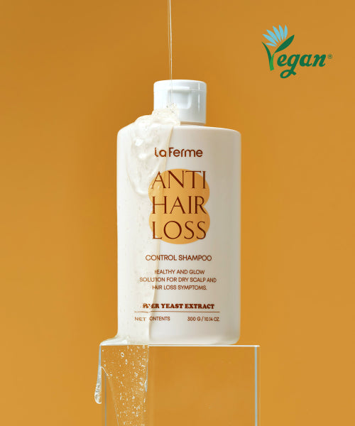 LA FERME Anti-Hair Loss Control Shampoo 300g (+ La Ferme sample kit included)