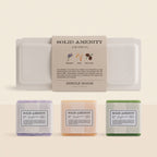 SINGLEROOM Travel solid soap amenity 3-piece set