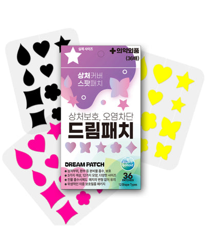 DERAMPATCH Blemish Patch Moisture Band, 12 Shapes