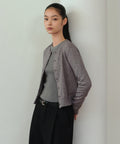 MUSINSA STANDARD WOMAN MUSINSA STANDARD WOMAN Women's Essential Round Neck Cardigan [Medium Gray]