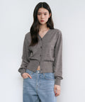 MUSINSA STANDARD WOMAN MUSINSA STANDARD WOMAN Cardigan Medium Gray