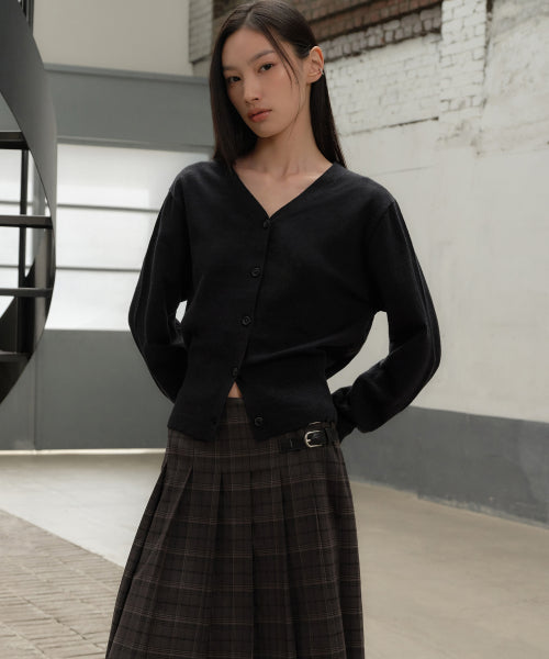 MUSINSA STANDARD WOMAN MUSINSA STANDARD WOMAN Cardigan Black