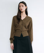 MUSINSA STANDARD WOMAN MUSINSA STANDARD WOMAN Cardigan Brown