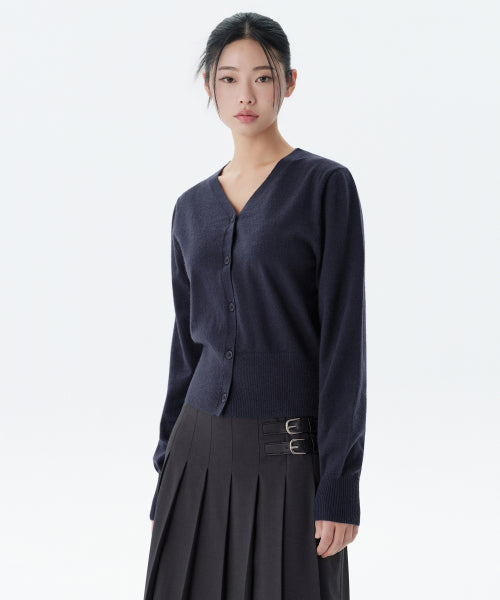 MUSINSA STANDARD WOMAN MUSINSA STANDARD WOMAN Cardigan Navy
