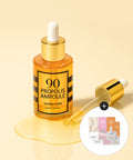 JAMINKYUNG 90 Propolis Ampoule 35ml [Giveaway: 2 pieces of Oil to Foam 1ml + Snail Cream 1ml trial copy]