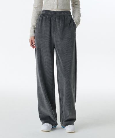 MUSINSA STANDARD WOMAN Women's Velor Corduroy Lounge Pants [Size S]