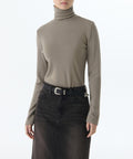 MUSINSA STANDARD WOMAN MUSINSA STANDARD WOMAN T-Shirt Slim Turtle Neck