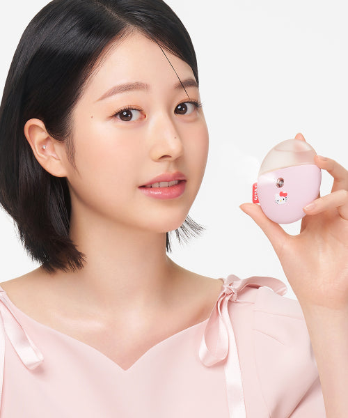 GESKE [Portable Humidifier] Sanrio Hello Kitty Refresher Moisture Charging Mist 4 in 1