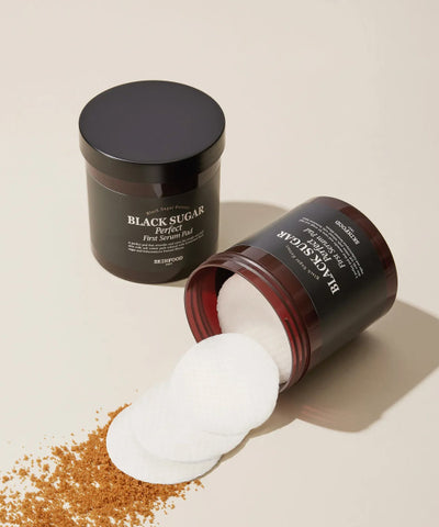 SKINFOOD Black Sugar Perfect First Serum Pads 60 sheets