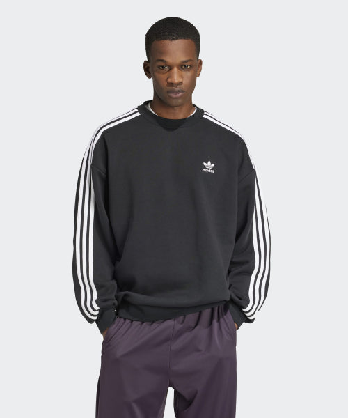 ADIDAS ADIDAS Oversized Crew Sweatshirt - Black
