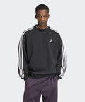 ADIDAS ADIDAS Oversized Crew Sweatshirt - Black