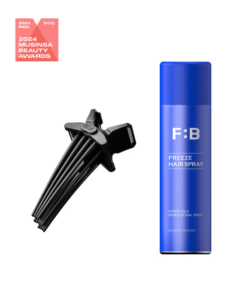 FOR BEAUT SET Forbut Hair Volume Pincher M + Freeze Spray 200ml