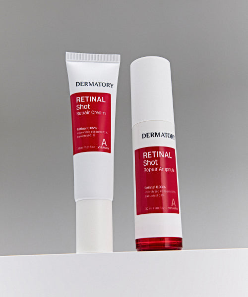 DERMATORY DERMATORY Retinal Shot Elasticity Repair Ampoule + Repair Cream