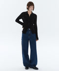 MUSINSA STANDARD WOMAN MUSINSA STANDARD WOMAN Denim Wide Carpenter Pants [Medium Indigo]