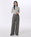 MUSINSA STANDARD WOMAN MUSINSA STANDARD WOMAN Slacks Warm Gray