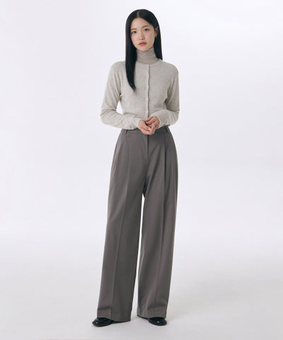 MUSINSA STANDARD WOMAN Slacks Warm Gray