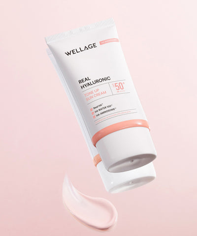 WELLAGE Real Hyaluronic Tone-Up Sun Cream SPF 50