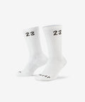 NIKE NIKE Jordan Essential Crew Socks - White: Black