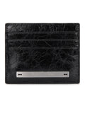 MATIN KIM MATIN KIM Glossy Slim Metal Card Holder One Size