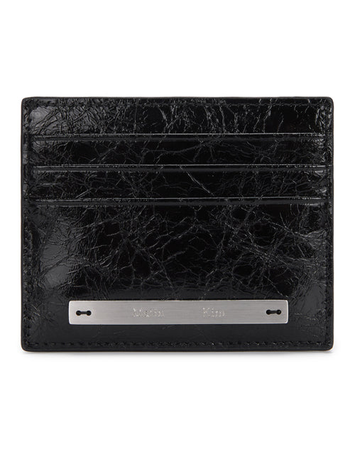 MATIN KIM MATIN KIM Glossy Slim Metal Card Holder One Size