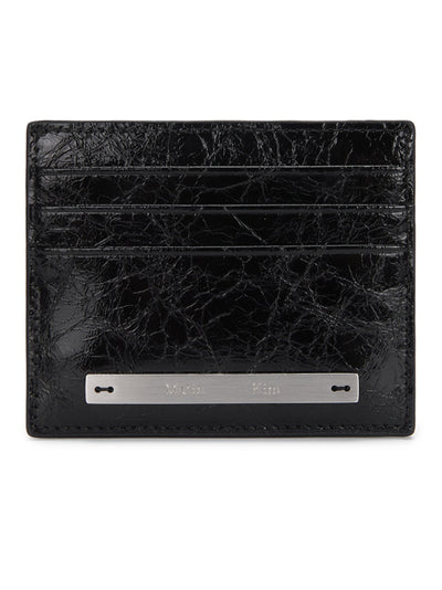 MATIN KIM Glossy Slim Metal Card Holder One Size