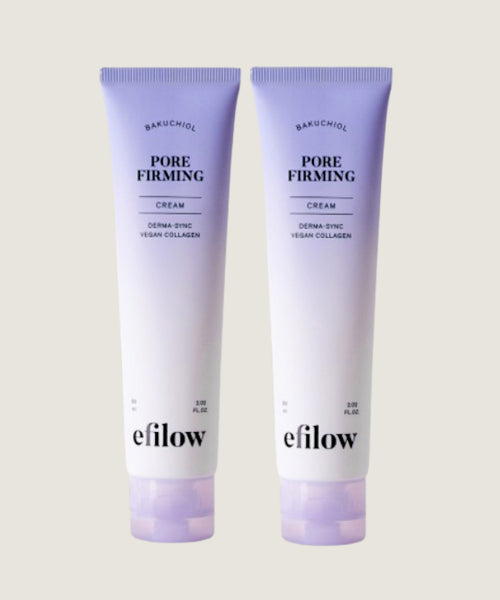 EFILOW [Set of 2] Bakuchiol 1% pore shrinking low molecular weight collagen elasticity cream 60ml