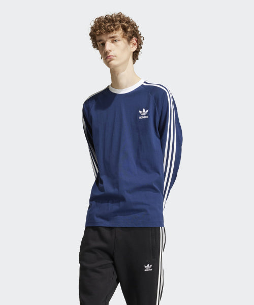 ADIDAS ADIDAS T-Shirt Long Sleeve - Navy