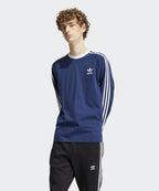 ADIDAS ADIDAS T-Shirt Long Sleeve - Navy