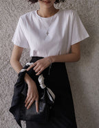 MEMUA Lulu silk cotton tee