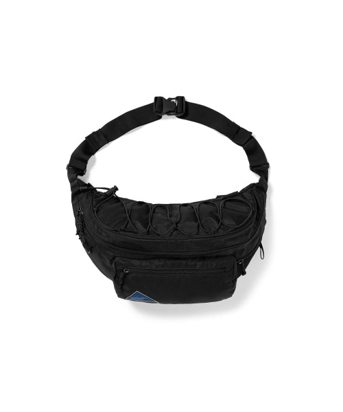 THISISNEVERTHAT THISISNEVERTHAT Washed Nylon Lumbar Pack Black