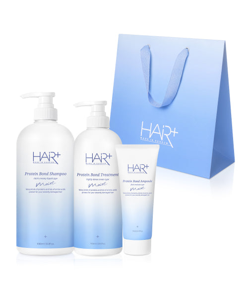 HAIRPLUS Dry hair moisture protein ampoule hair essence moisturizing clinic gift set