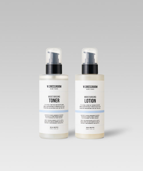 W.DRESSROOM Moisturizing moisture large-capacity toner & lotion set