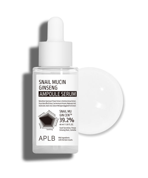 APLB Snail Mucin Ginseng Ampoule Serum