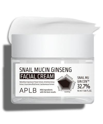APLB Snail Mucin Ginseng Facial Cream