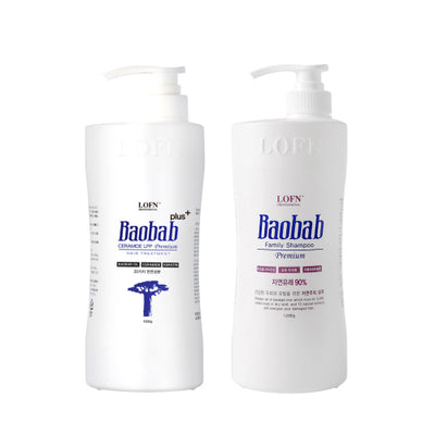 Baobab LPP National Treatment Plus 1000ml + Family Shampoo 1000ml