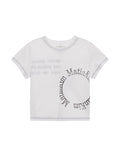 MATIN KIM MATIN KIM T-Shirt Crop Top