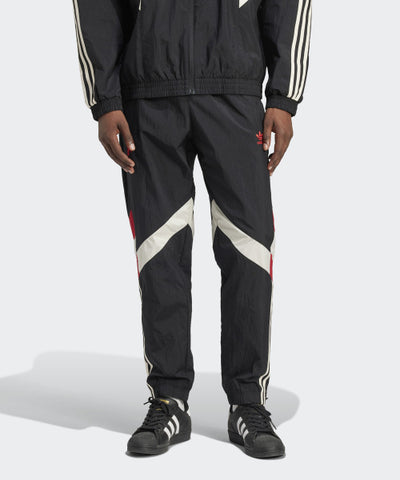 ADIDAS Manchester United Track Pants - Black: Red