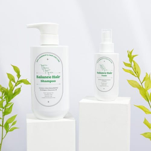 BALANCEHAIR [Set] Balance hair hair loss relief shampoo 2, tonic 2