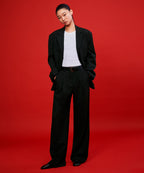 MUSINSA STANDARD WOMAN MUSINSA STANDARD WOMAN Slacks Low Waist Deep Tuck [Size]