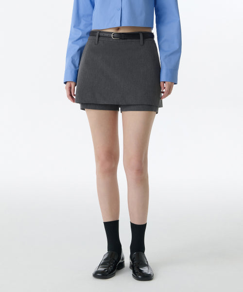 MUSINSA STANDARD WOMAN MUSINSA STANDARD WOMAN Skirt Medium Gray