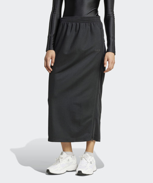 ADIDAS ADIDAS Firebird zip-up maxi skirt - Black