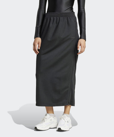 ADIDAS Firebird zip-up maxi skirt - Black