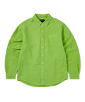 THISISNEVERTHAT THISISNEVERTHAT Overdyed T-Logo Oxford Shirt Green