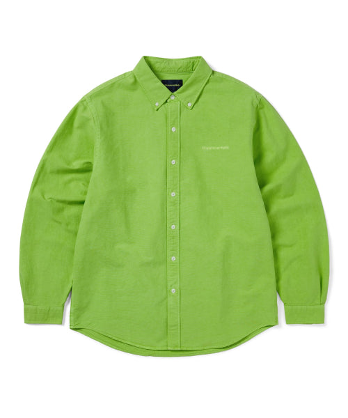 THISISNEVERTHAT THISISNEVERTHAT Overdyed T-Logo Oxford Shirt Green