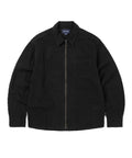 THISISNEVERTHAT THISISNEVERTHAT Damaged Denim Shirt Black