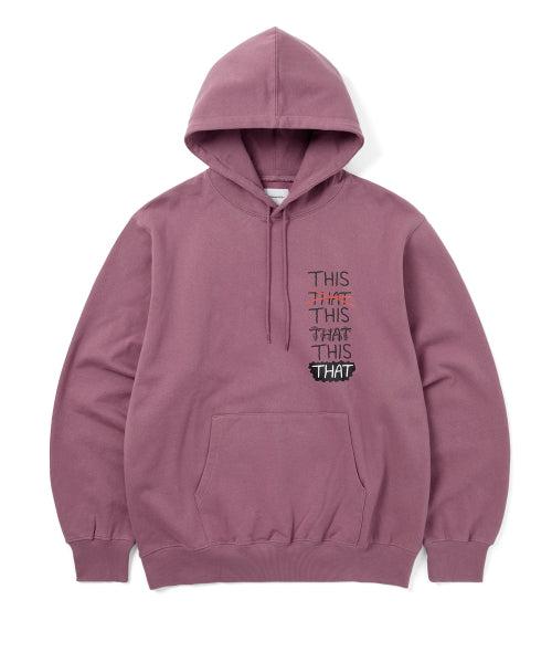 THISISNEVERTHAT THISISNEVERTHAT Hoodie Fuchsia
